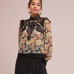The Kooples Provence Lace Blouse, size 1